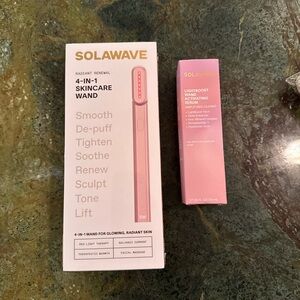 Solawave Radiant Renewal Skincare Wand - Pink